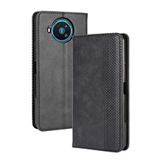 Leather Case Stands Flip Cover L05 Holder for Nokia 8.3 5G Black