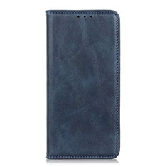 Leather Case Stands Flip Cover L05 Holder for OnePlus Nord N100 Blue