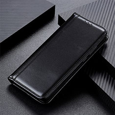 Leather Case Stands Flip Cover L05 Holder for Realme 6s Black