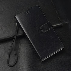 Leather Case Stands Flip Cover L05 Holder for Realme X2 Black
