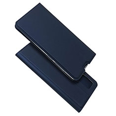 Leather Case Stands Flip Cover L05 Holder for Samsung Galaxy A51 4G Blue