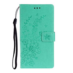 Leather Case Stands Flip Cover L05 Holder for Samsung Galaxy A51 5G Green