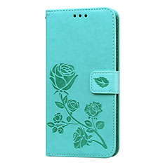 Leather Case Stands Flip Cover L05 Holder for Samsung Galaxy M31 Green