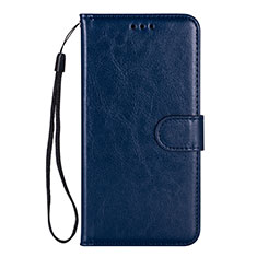 Leather Case Stands Flip Cover L05 Holder for Samsung Galaxy S20 5G Blue