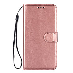 Leather Case Stands Flip Cover L05 Holder for Samsung Galaxy S20 Plus 5G Rose Gold