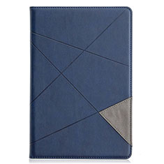Leather Case Stands Flip Cover L05 Holder for Samsung Galaxy Tab S5e 4G 10.5 SM-T725 Blue