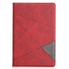 Leather Case Stands Flip Cover L05 Holder for Samsung Galaxy Tab S5e 4G 10.5 SM-T725 Red