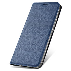 Leather Case Stands Flip Cover L05 Holder for Vivo V20 Pro 5G Blue