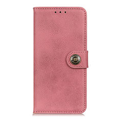 Leather Case Stands Flip Cover L05 Holder for Xiaomi Poco X3 Pink