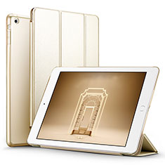 Leather Case Stands Flip Cover L06 for Apple iPad Mini Gold
