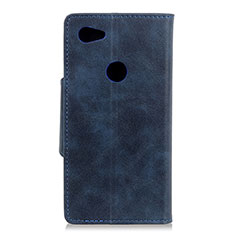 Leather Case Stands Flip Cover L06 Holder for Google Pixel 3a XL Blue
