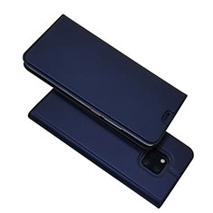 Leather Case Stands Flip Cover L06 Holder for Huawei Mate 20 Pro Blue