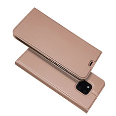 Leather Case Stands Flip Cover L06 Holder for Huawei Mate 20 Pro Rose Gold