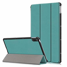 Leather Case Stands Flip Cover L06 Holder for Huawei MatePad 10.4 Green