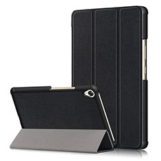 Leather Case Stands Flip Cover L06 Holder for Huawei MediaPad M6 8.4 Black
