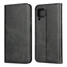 Leather Case Stands Flip Cover L06 Holder for Huawei P40 Lite Black