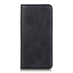 Leather Case Stands Flip Cover L06 Holder for Realme 7i Black