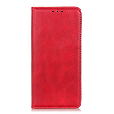 Leather Case Stands Flip Cover L06 Holder for Realme 7i Red