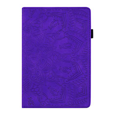 Leather Case Stands Flip Cover L06 Holder for Samsung Galaxy Tab S6 Lite 10.4 SM-P610 Purple