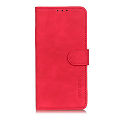 Leather Case Stands Flip Cover L06 Holder for Xiaomi Poco X3 NFC Red