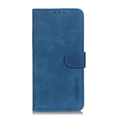 Leather Case Stands Flip Cover L06 Holder for Xiaomi Poco X3 Pro Blue