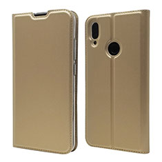 Leather Case Stands Flip Cover L06 Holder for Xiaomi Redmi Note 7 Gold