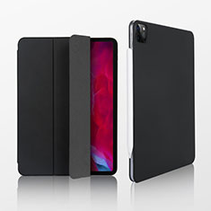 Leather Case Stands Flip Cover L07 Holder for Apple iPad Pro 12.9 (2021) Black