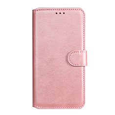 Leather Case Stands Flip Cover L07 Holder for Huawei Honor 9A Rose Gold