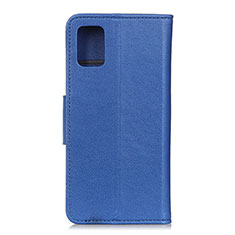 Leather Case Stands Flip Cover L07 Holder for Huawei Honor Play4T Pro Blue