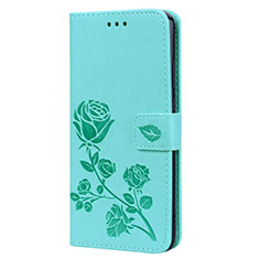Leather Case Stands Flip Cover L07 Holder for Huawei Honor V10 Lite Blue