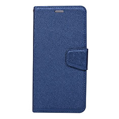 Leather Case Stands Flip Cover L07 Holder for Huawei Mate 20 Pro Blue