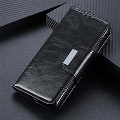Leather Case Stands Flip Cover L07 Holder for Huawei Nova 8 Pro 5G Black