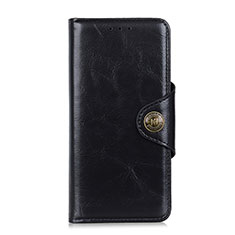 Leather Case Stands Flip Cover L07 Holder for Huawei Nova 8 SE 5G Black