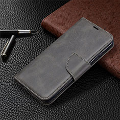 Leather Case Stands Flip Cover L07 Holder for Huawei Nova Lite 3 Plus Gray
