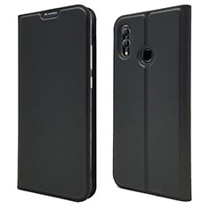 Leather Case Stands Flip Cover L07 Holder for Huawei P Smart (2019) Black