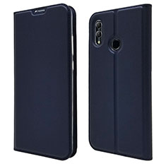 Leather Case Stands Flip Cover L07 Holder for Huawei P Smart (2019) Blue
