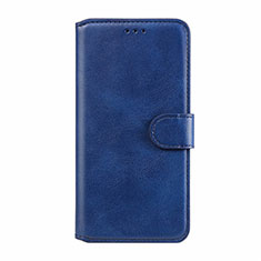 Leather Case Stands Flip Cover L07 Holder for Realme 6 Blue