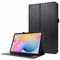 Leather Case Stands Flip Cover L07 Holder for Samsung Galaxy Tab S7 11 Wi-Fi SM-T870 Black