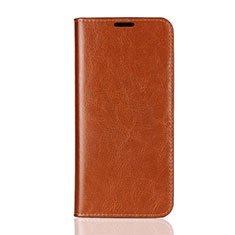 Leather Case Stands Flip Cover L08 Holder for Huawei Honor View 10 Lite Orange