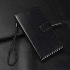 Leather Case Stands Flip Cover L08 Holder for Huawei Mate 20 Lite Black