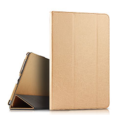 Leather Case Stands Flip Cover L08 Holder for Huawei MediaPad M6 10.8 Gold