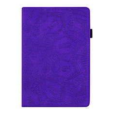 Leather Case Stands Flip Cover L08 Holder for Huawei MediaPad M6 8.4 Purple