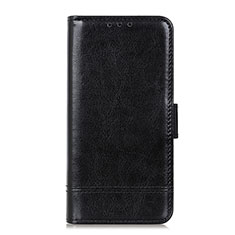 Leather Case Stands Flip Cover L08 Holder for Realme C11 Black