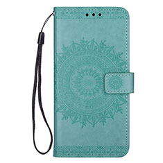Leather Case Stands Flip Cover L08 Holder for Samsung Galaxy S20 Plus 5G Green