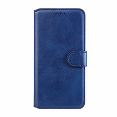 Leather Case Stands Flip Cover L08 Holder for Xiaomi Redmi Note 9 Pro Blue