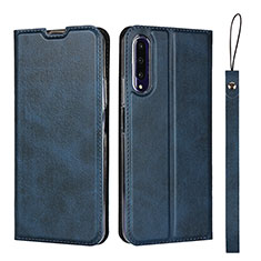 Leather Case Stands Flip Cover L09 Holder for Huawei Honor 9X Pro Blue