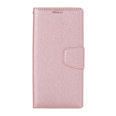 Leather Case Stands Flip Cover L09 Holder for Huawei P20 Pro Rose Gold