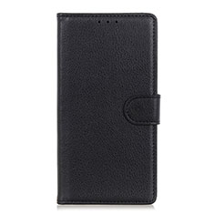 Leather Case Stands Flip Cover L09 Holder for LG K41S Black
