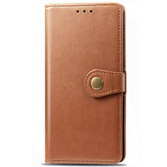 Leather Case Stands Flip Cover L09 Holder for Samsung Galaxy M31 Orange