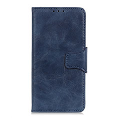 Leather Case Stands Flip Cover L10 Holder for Huawei Nova 6 SE Blue